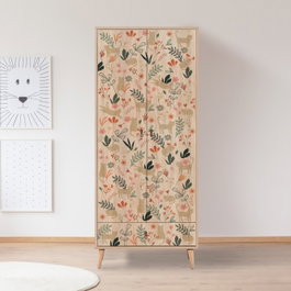 Hanah Home City Gardrop Cat Multicolor